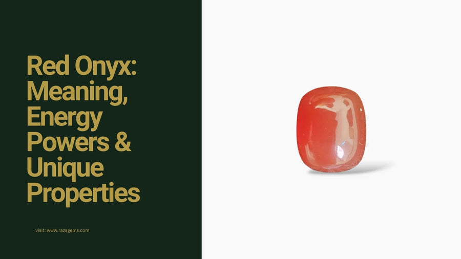 Red Onyx: Meaning, Energy Powers & Unique Properties