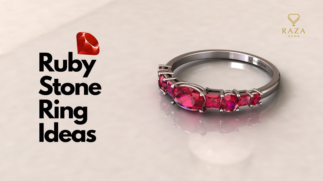 Ruby Stone Ring Ideas for Your Wedding and Engagement