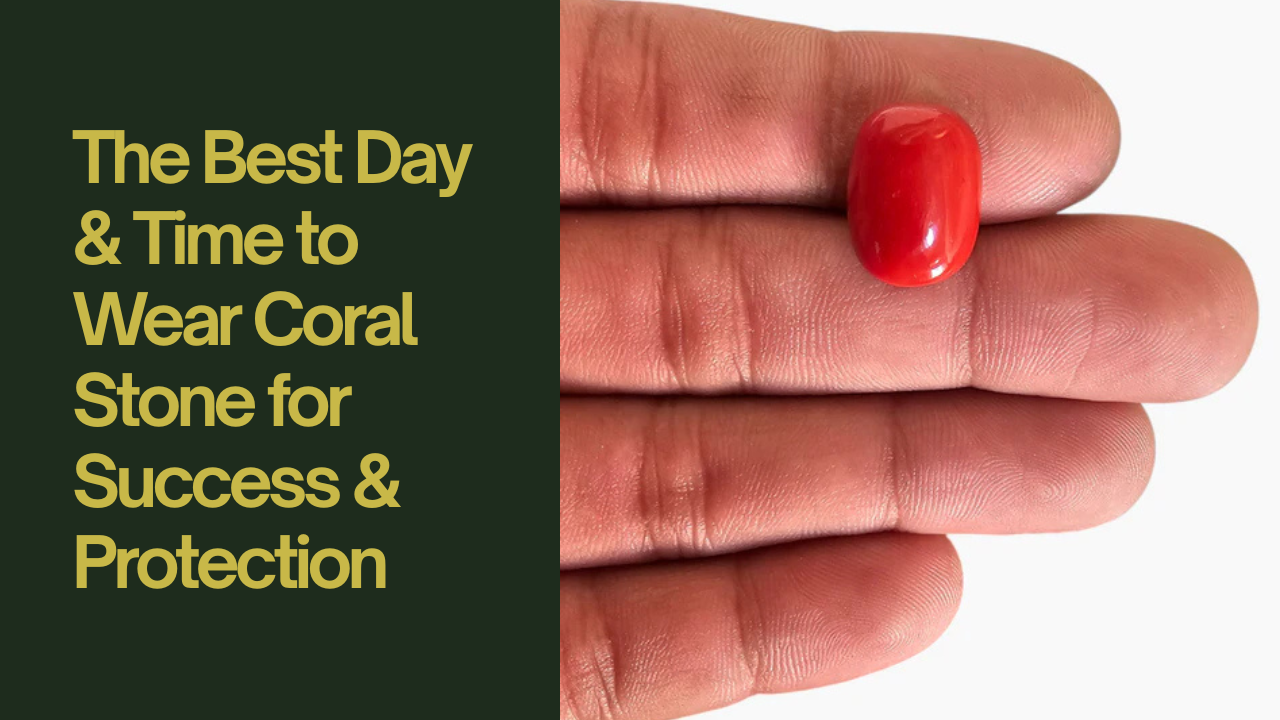The Best Day & Time to Wear Coral Stone for Success & Protection – Raza ...