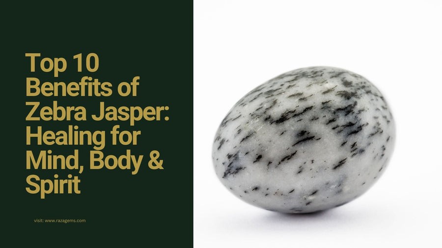 Zebra Jasper: Black and White Stripes and Their Meaning