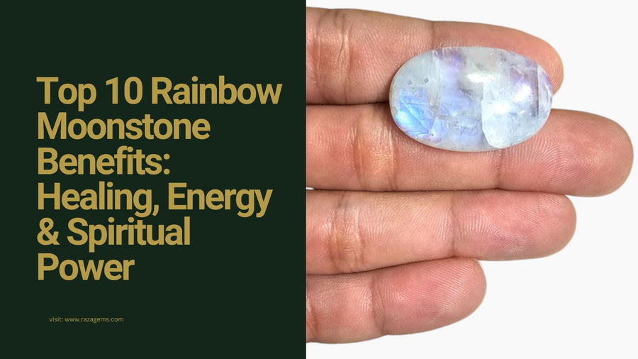 Rainbow Moonstone: Where the Blue Flash Comes From