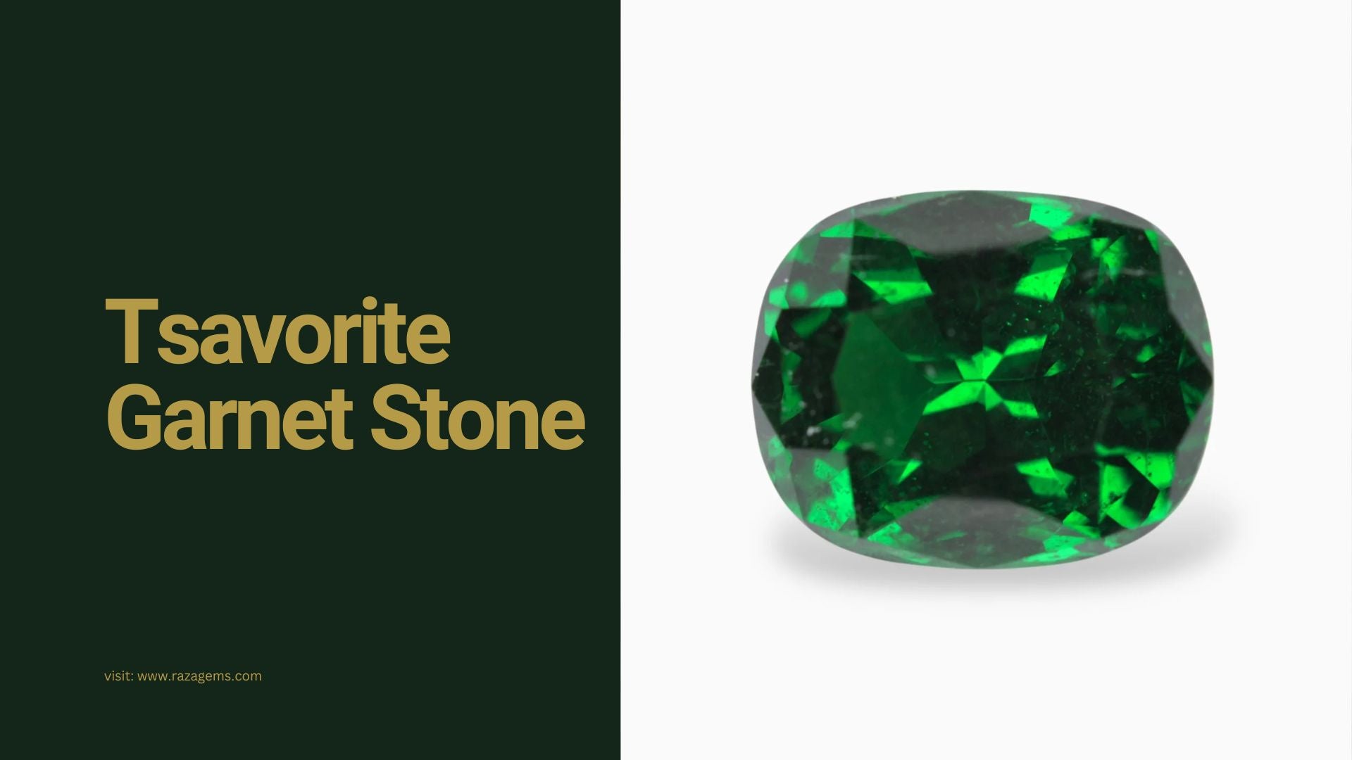 Tsavorite Natural Tsavorite Garnet Stone Meaning, Benefits, and Uses – Raza Gems LLC