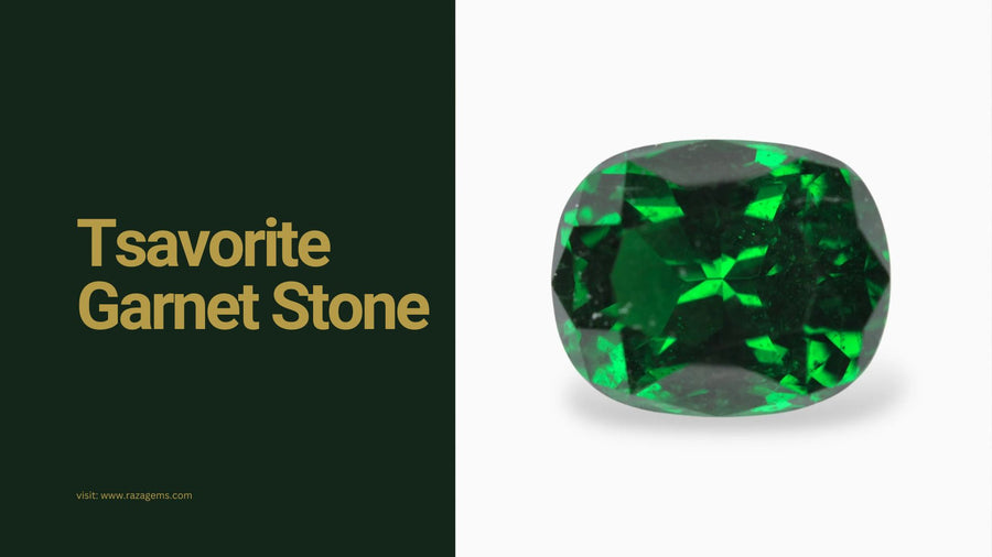 Natural Tsavorite Garnet Stone Meaning, Benefits, and Uses