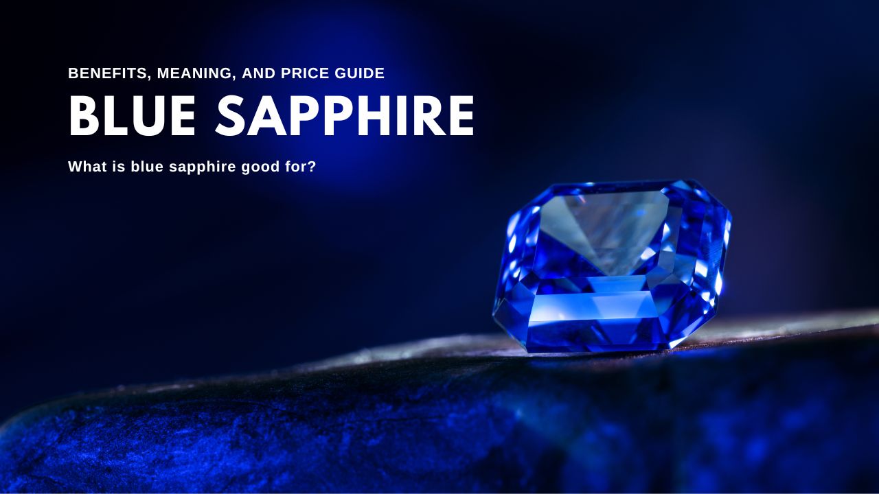 Price of blue sapphire stone discount