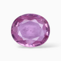0.66 Carats Natural Pink Sapphire Stone In Oval Shape 6x5.3mm Size