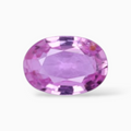 0.85 Carats Natural Pink Sapphire Stone In Oval Shape 7x5mm Size