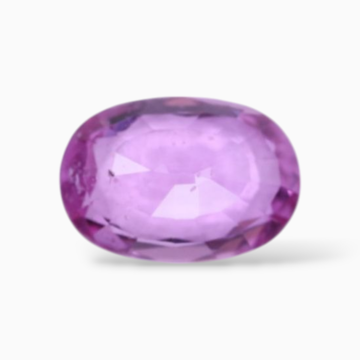0.94 Carats Natural Pink Sapphire Stone In Oval Shape 7.2x5mm Size