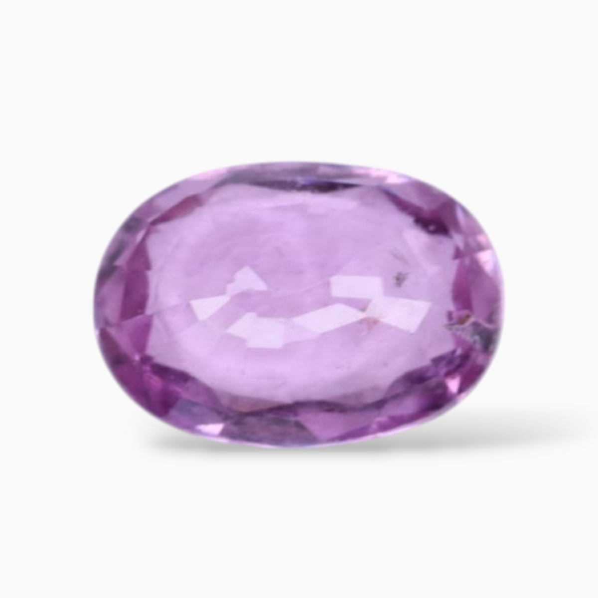 0.90 Carats Natural Pink Sapphire Stone In Oval Shape 7x5mm Size
