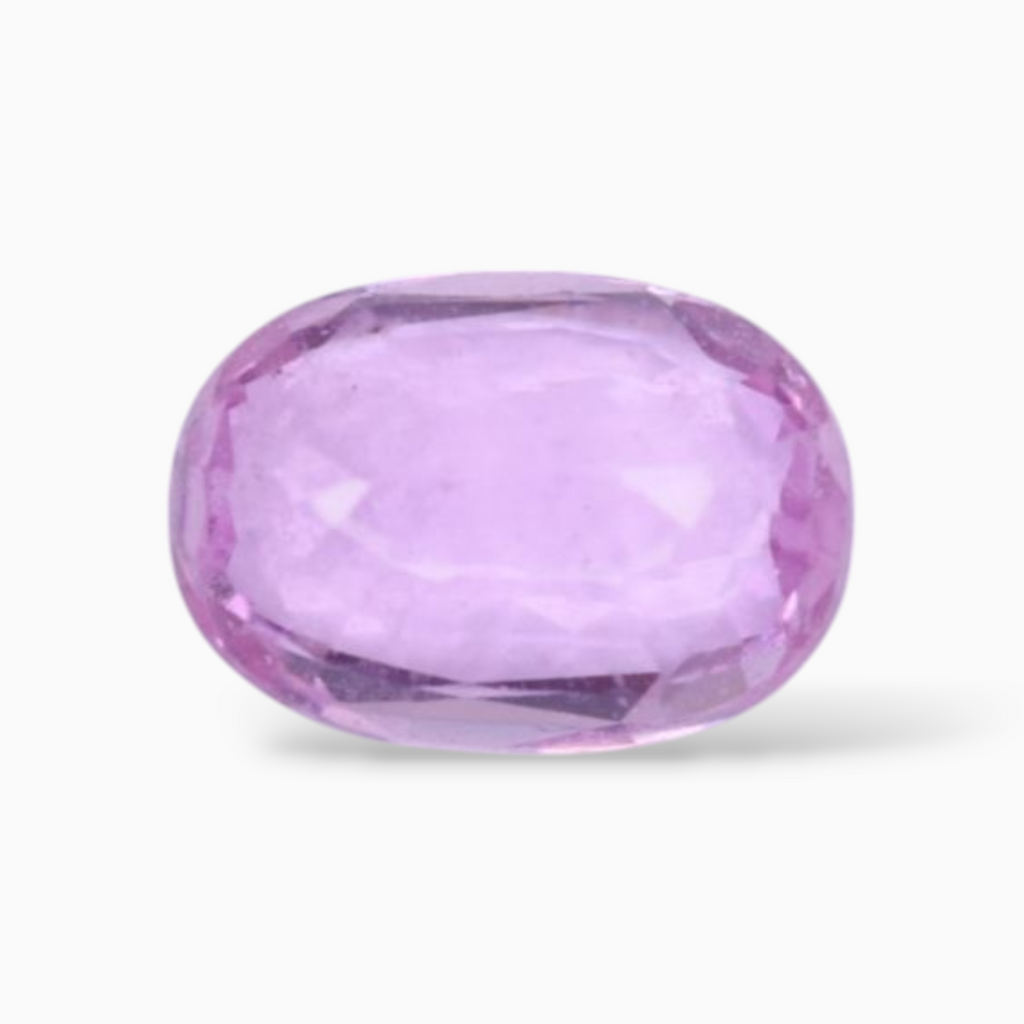 1.00 Carats Natural Pink Sapphire Stone In Oval Shape 7.1x5.1mm Size