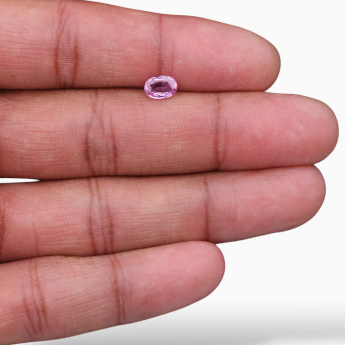 1.06 Carats Natural Pink Sapphire Stone In Oval Shape 7.1x5mm Size
