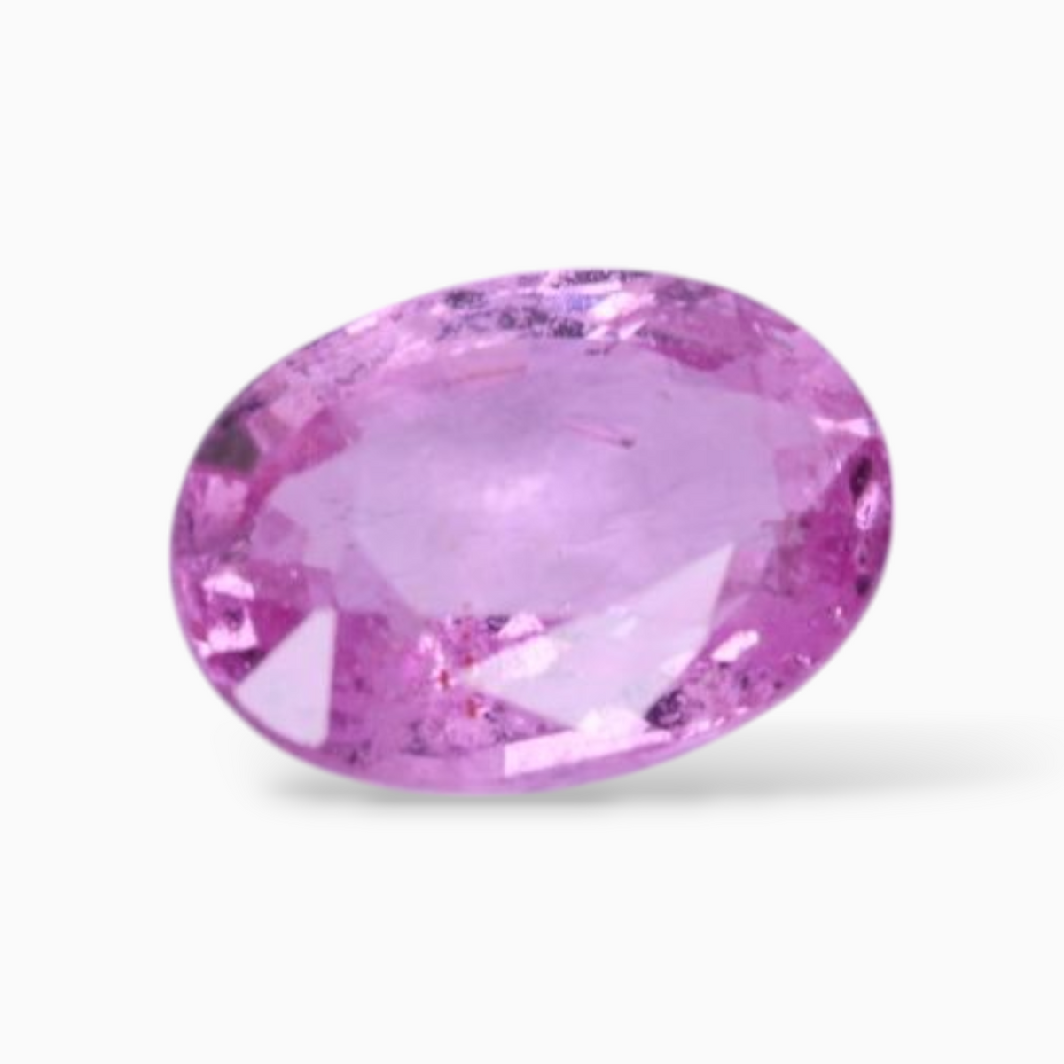 1.07 Carats Natural Pink Sapphire Stone In Oval Shape 7.2x5.1mm Size
