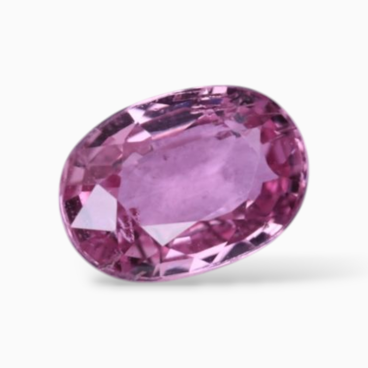 1.15 Carats Natural Pink Sapphire Stone In Oval Shape 7.1x5mm Size