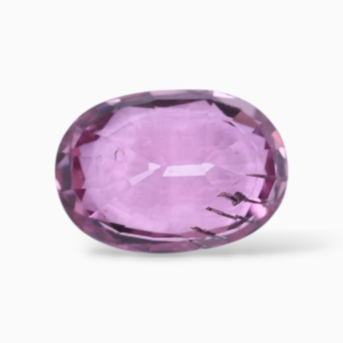 1.15 Carats Natural Pink Sapphire Stone In Oval Shape 7.1x5mm Size