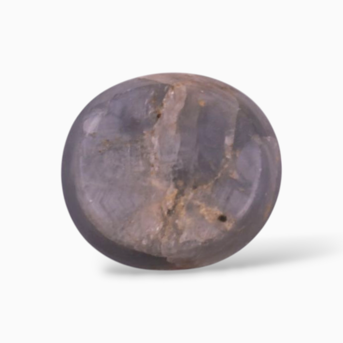 10.08 Carats Star Blue Sapphire in Oval Cabochon Shape & 12.7x11.5mm Size