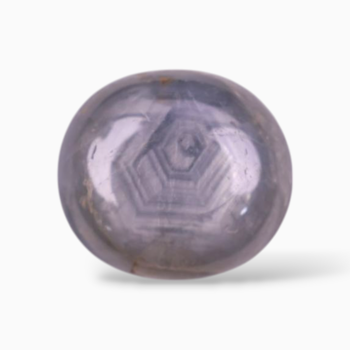 10.08 Carats Star Blue Sapphire in Oval Cabochon Shape & 12.7x11.5mm Size