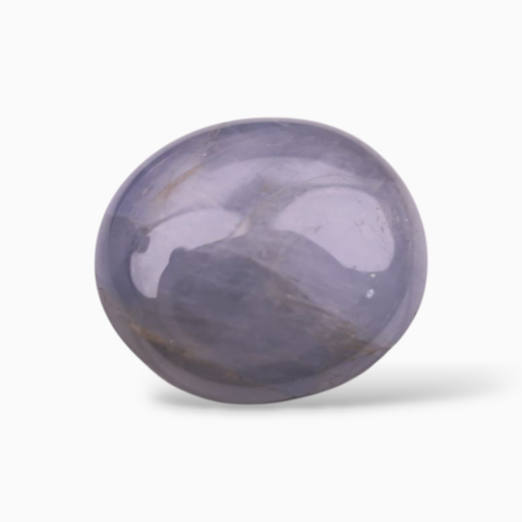 10.97 Carats Star Blue Sapphire in Oval Cabochon Shape & 13.2x11.9mm Size