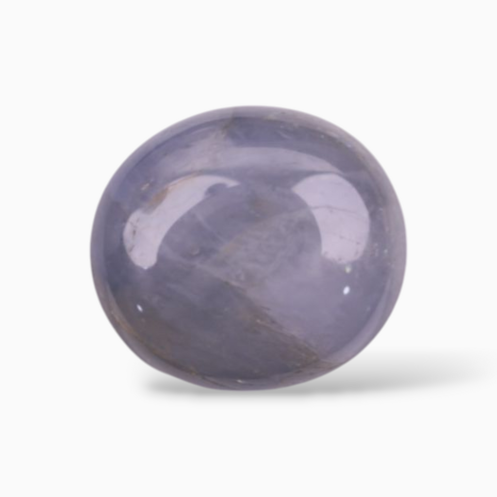 10.97 Carats Star Blue Sapphire in Oval Cabochon Shape & 13.2x11.9mm Size