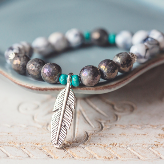 Multi Color Beads Bracelet for Women (BRA0178)