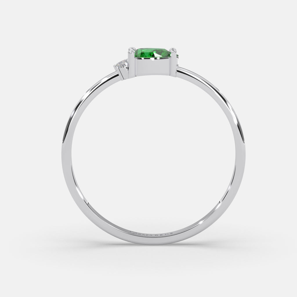 Emerald Ring Ibtihaj Silver 925