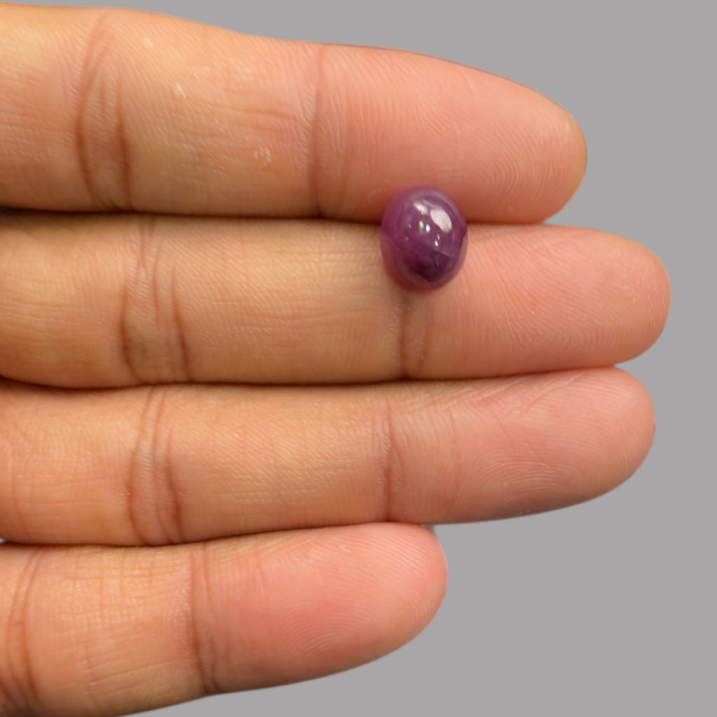 4.03 Carat Rare Pink Star Ruby - Unheated & Natural – 9.9x8 mm