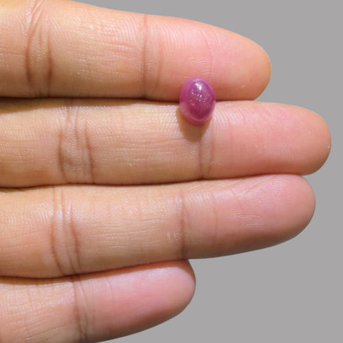 3.55 Carat Rare Pink Star Ruby - Unheated & Natural
