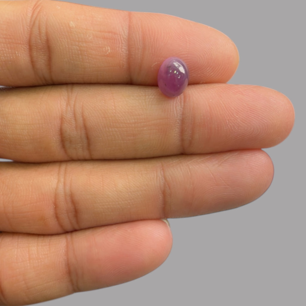 3.17 Carat Rare Pink Star Ruby - Unheated & Natural