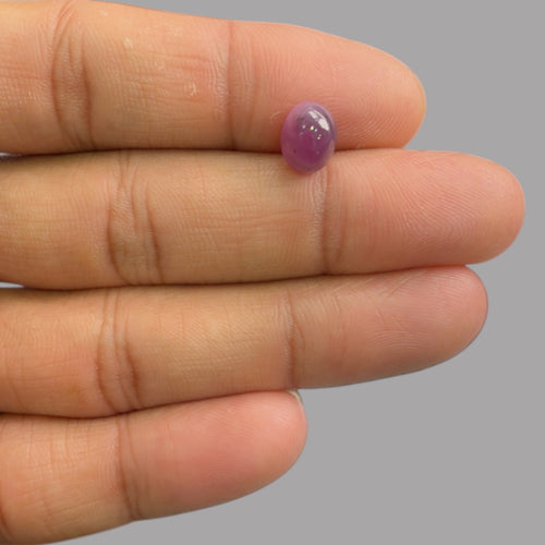 3.17 Carat Rare Pink Star Ruby - Unheated & Natural