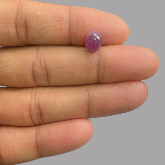 3.17 Carat Rare Pink Star Ruby - Unheated & Natural