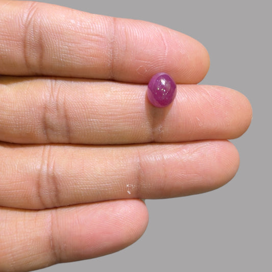 3.97 Carat Rare Pink Star Ruby - Unheated & Natural