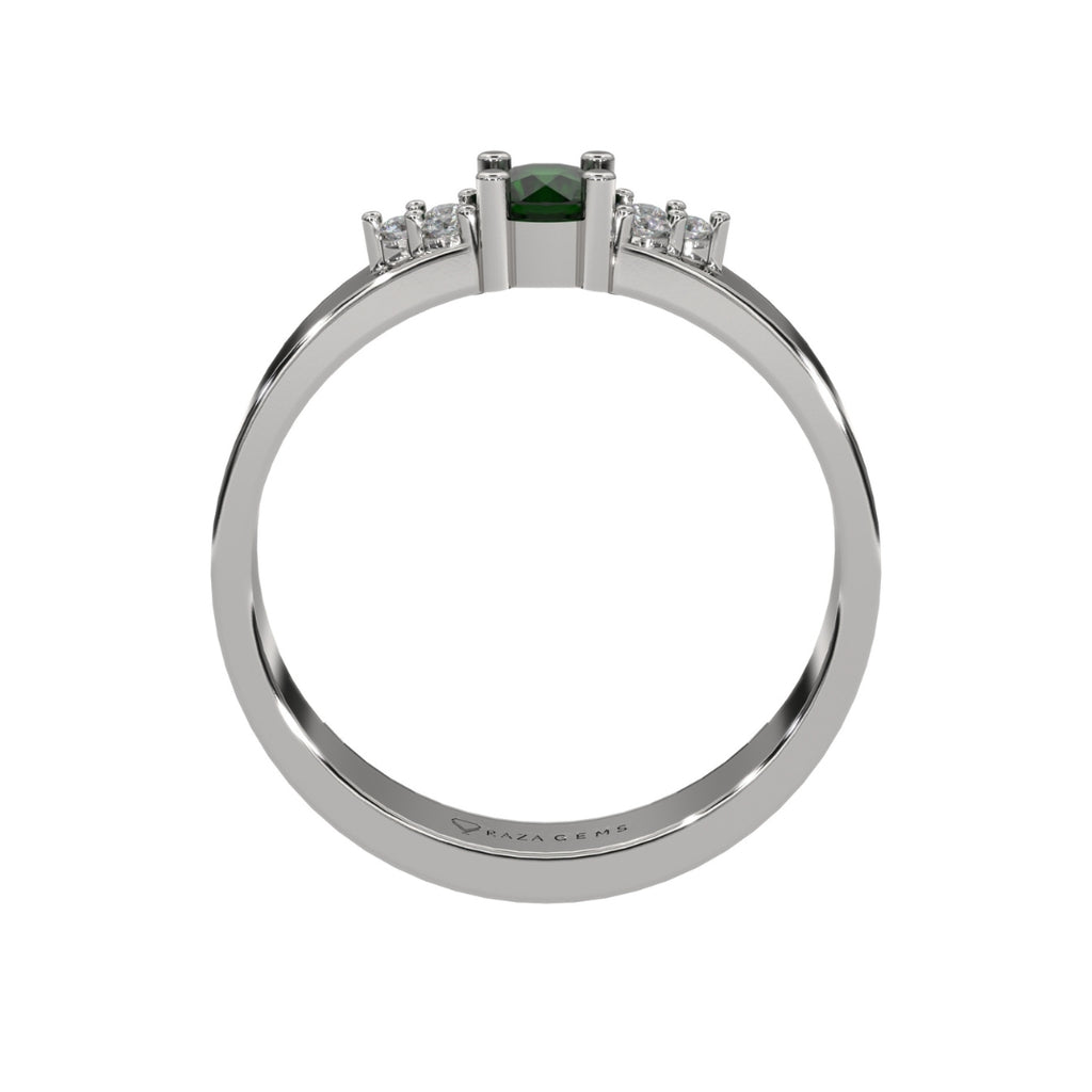 Emerald Rings Yusra Silver 925