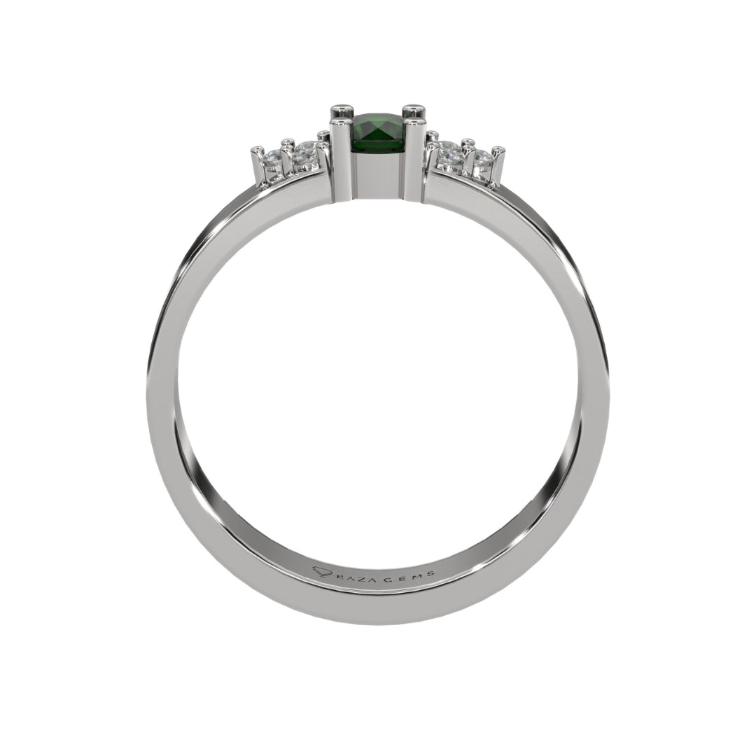 Emerald Rings Yusra Silver 925