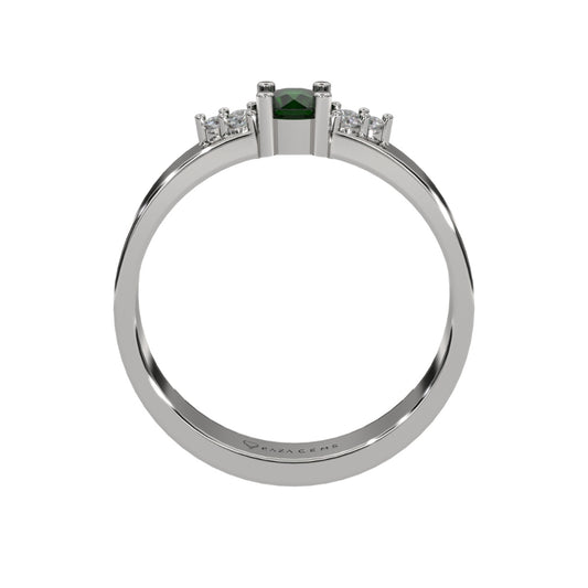Emerald Rings Yusra Silver 925