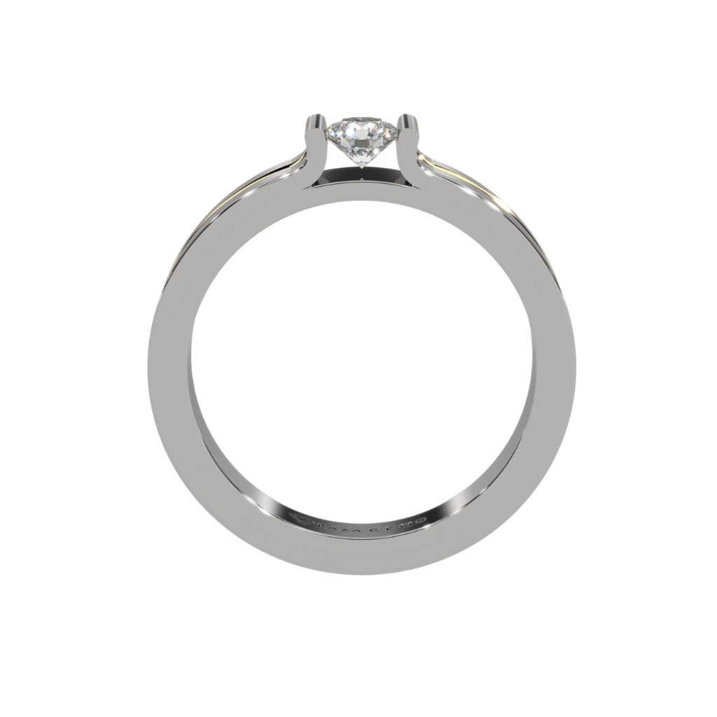 Moissanite Rings Dina Silver 925