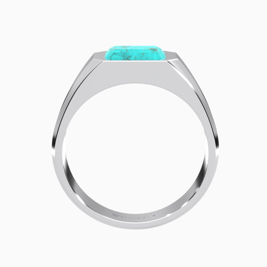 Turquoise (Feroza) Rings Atiya Silver 925