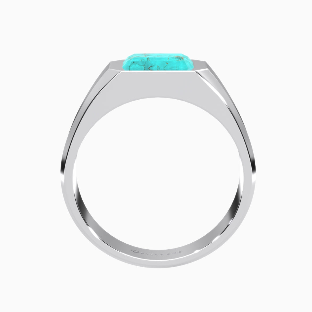 Turquoise (Feroza) Rings Atiya Silver 925