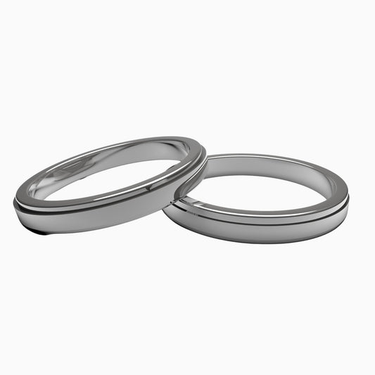 Pure Silver 925 Couple Rings in Chandi (RING0022)