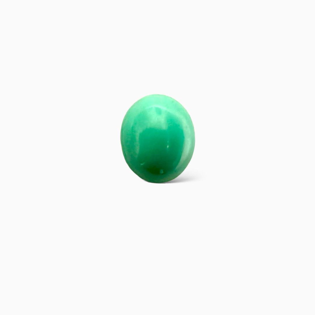 Natural Hussaini Feroza 17.23 Carats Oval Cabochon Shape (16.5X14mm)