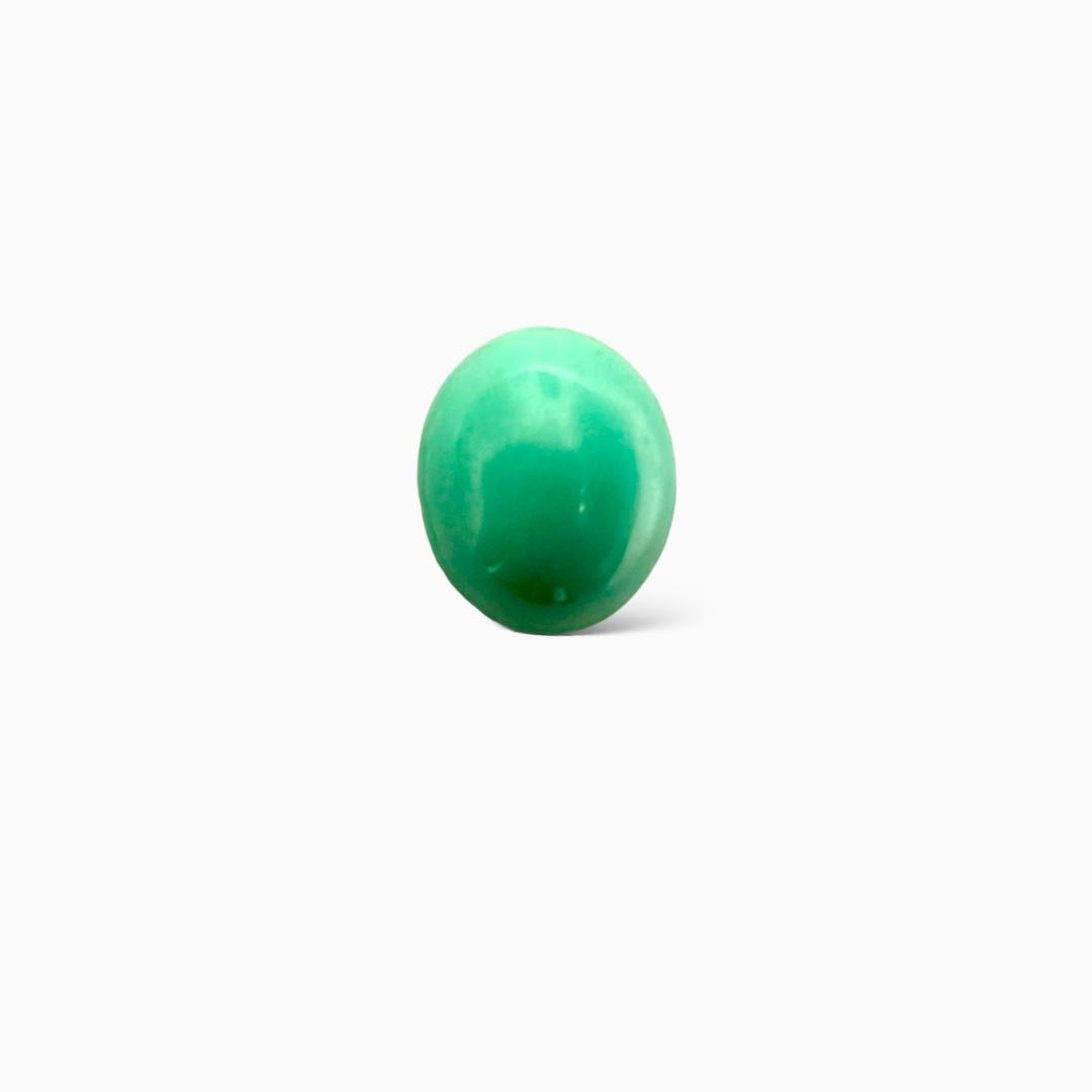 Natural Hussaini Feroza 17.23 Carats Oval Cabochon Shape (16.5X14mm)