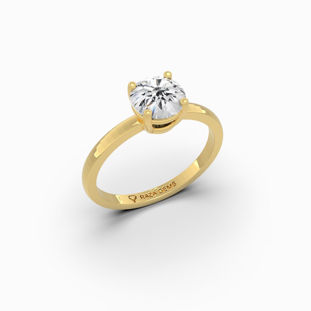 1 Carat Natural Diamond Ring - Varya