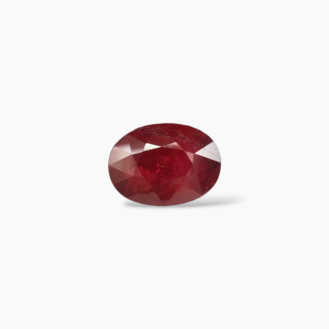 2.05 Carat Oval Natural Ruby | Rich Red Hue | Mozambique Origin