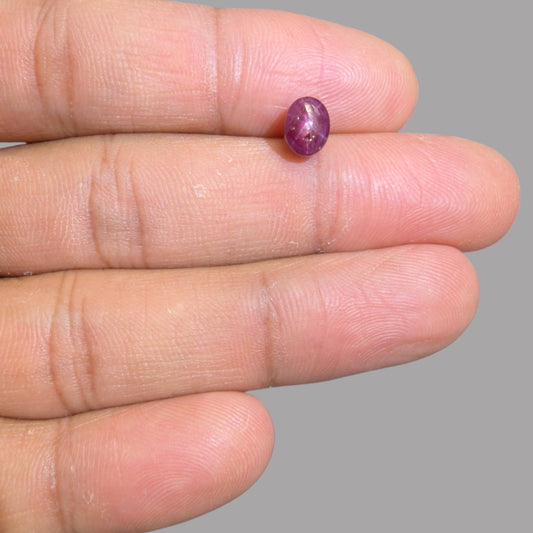 2.10 Carat Rare Pink Star Ruby from n\a - Unheated & Natural