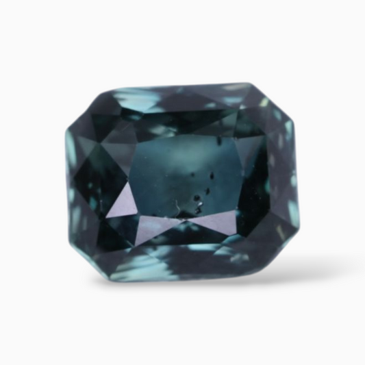 2.10 Carats Natural Green Sapphire in Octagon Shape & 7.56x6.21x4.42mm Size