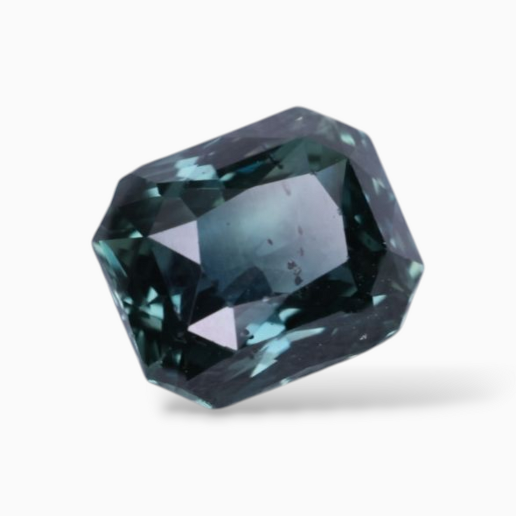 2.10 Carats Natural Green Sapphire in Octagon Shape & 7.56x6.21x4.42mm Size