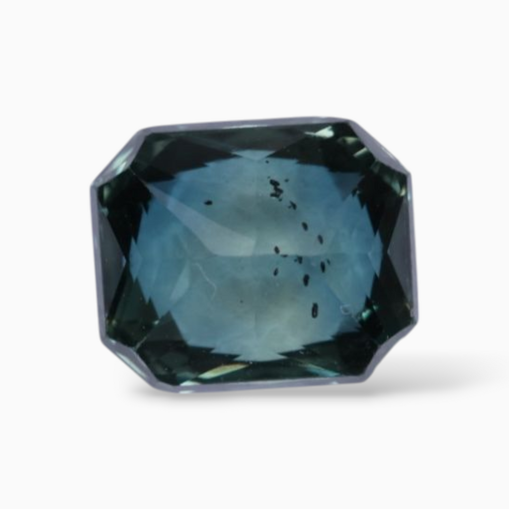 2.10 Carats Natural Green Sapphire in Octagon Shape & 7.56x6.21x4.42mm Size