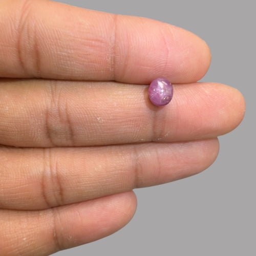 2.22 Carat Rare Pink Star Ruby - Unheated & Natural