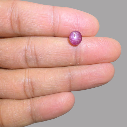 2.25 Carat Rare Pink Star Ruby - Unheated & Natural