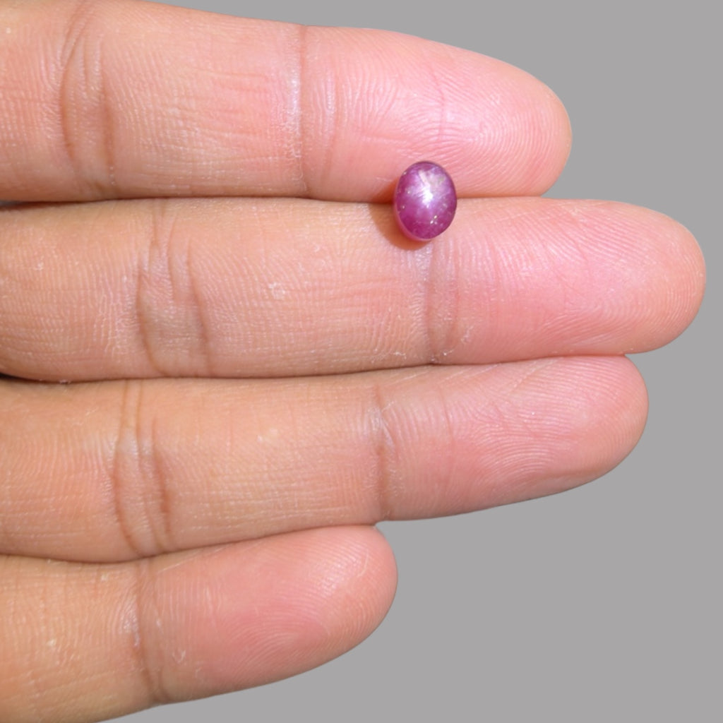 2.37 Carat Rare Pink Star Ruby - Unheated & Natural