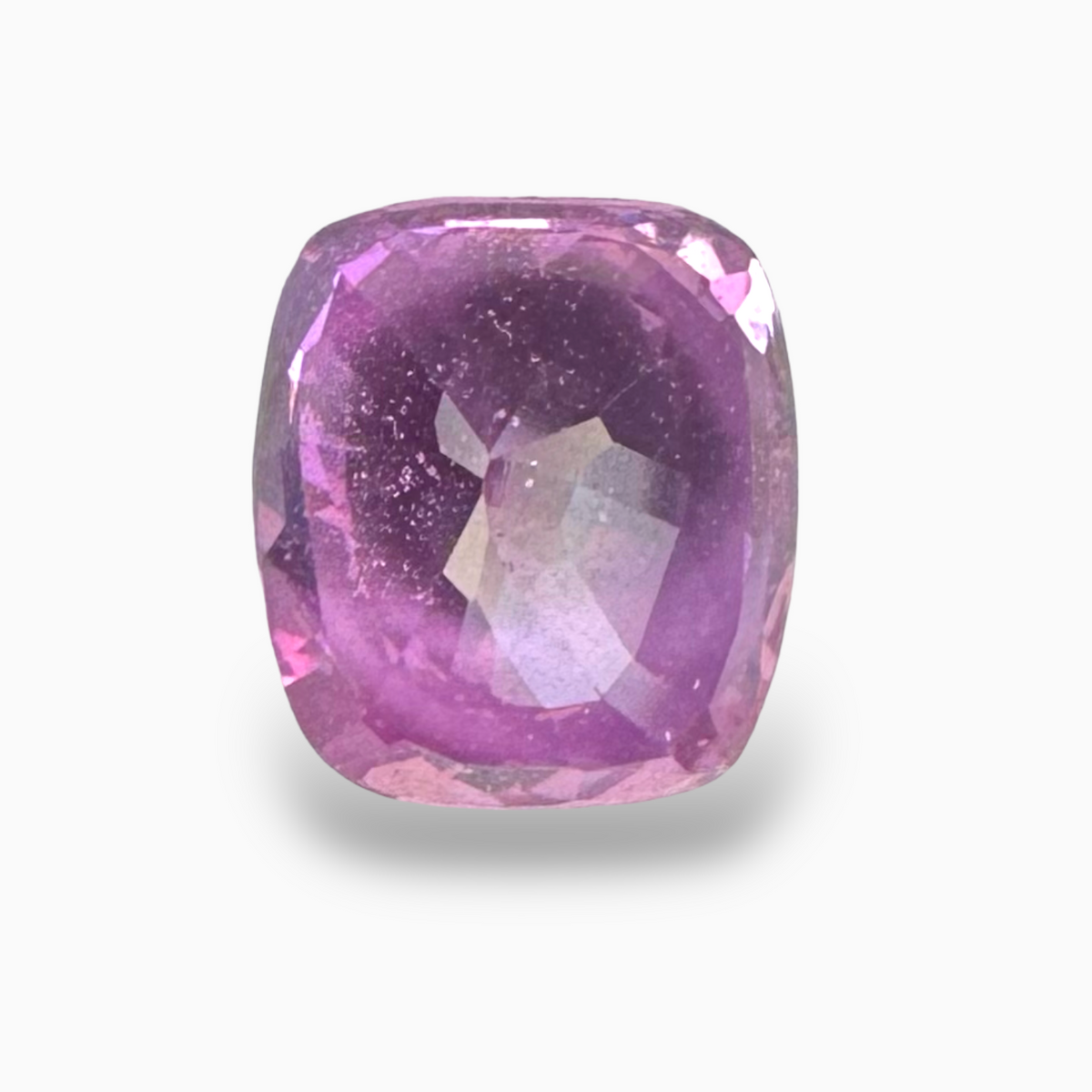 2.55 Carats Pink Sapphire Cushion Cut