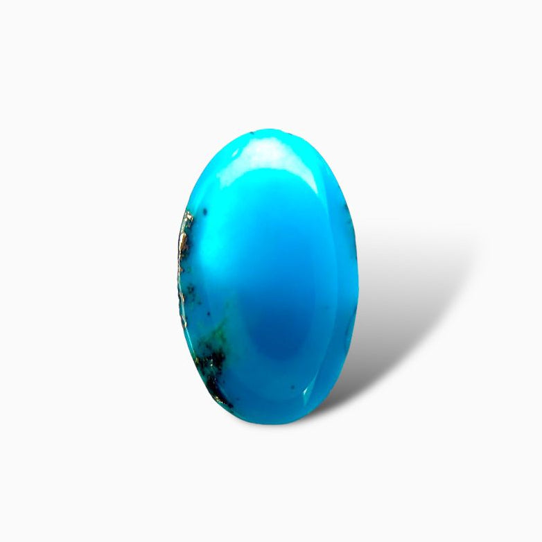 Natural Iran Turquoise 20.09 Carats Oval Cabochon Shape (24X15 mm )