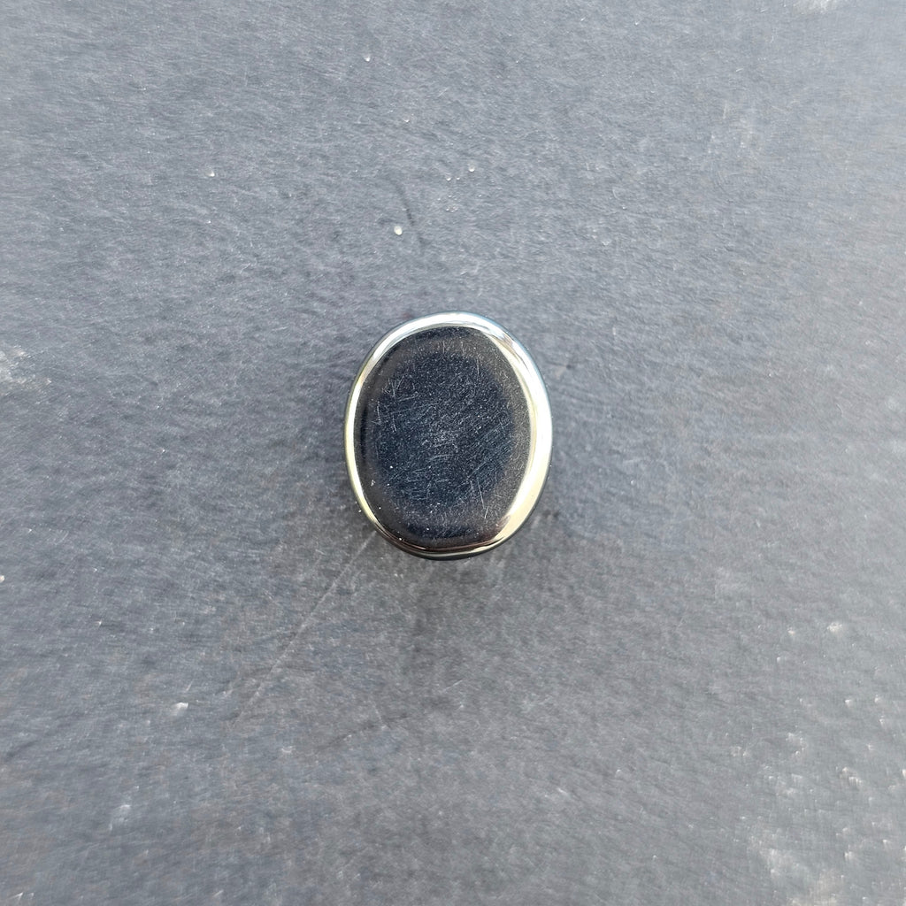Natural Pyrite Stone for Healing Oval Shape in 8.30 Carats for Sale